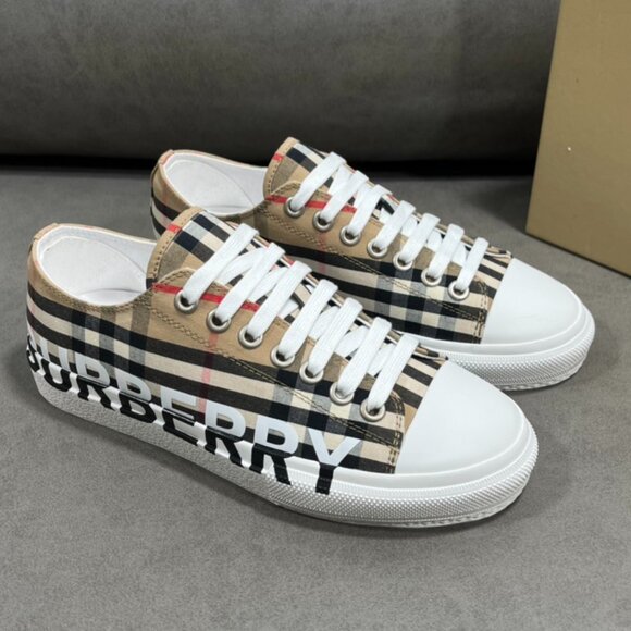Burberry Plaid Sneakers - Picture 4 of 9